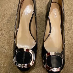 Michael Kors Navy Blue Patent leather Women's 7,